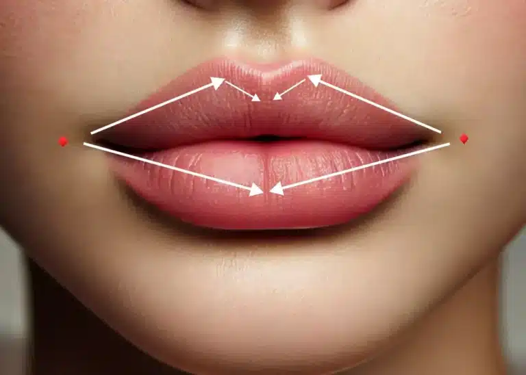 image augmentation modérée du volume des lèvres